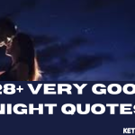 128+ Very Good Night Quotes