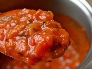 Preparación de la Salsa