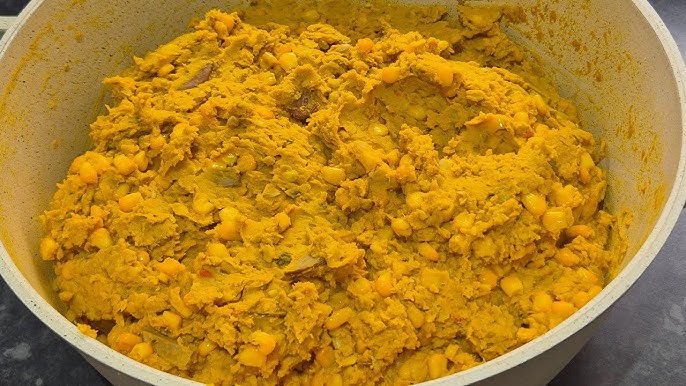 Ukwa (African Breadfruit) and Egusi Soup